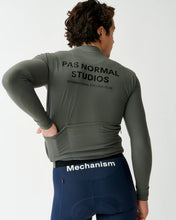 Load image into Gallery viewer, Pas Normal Studios - Mechanism Long Sleeve Jersey - Dark Grey