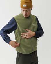 Load image into Gallery viewer, Pas Normal Studios - Off-Race Fleece Vest - Army Green