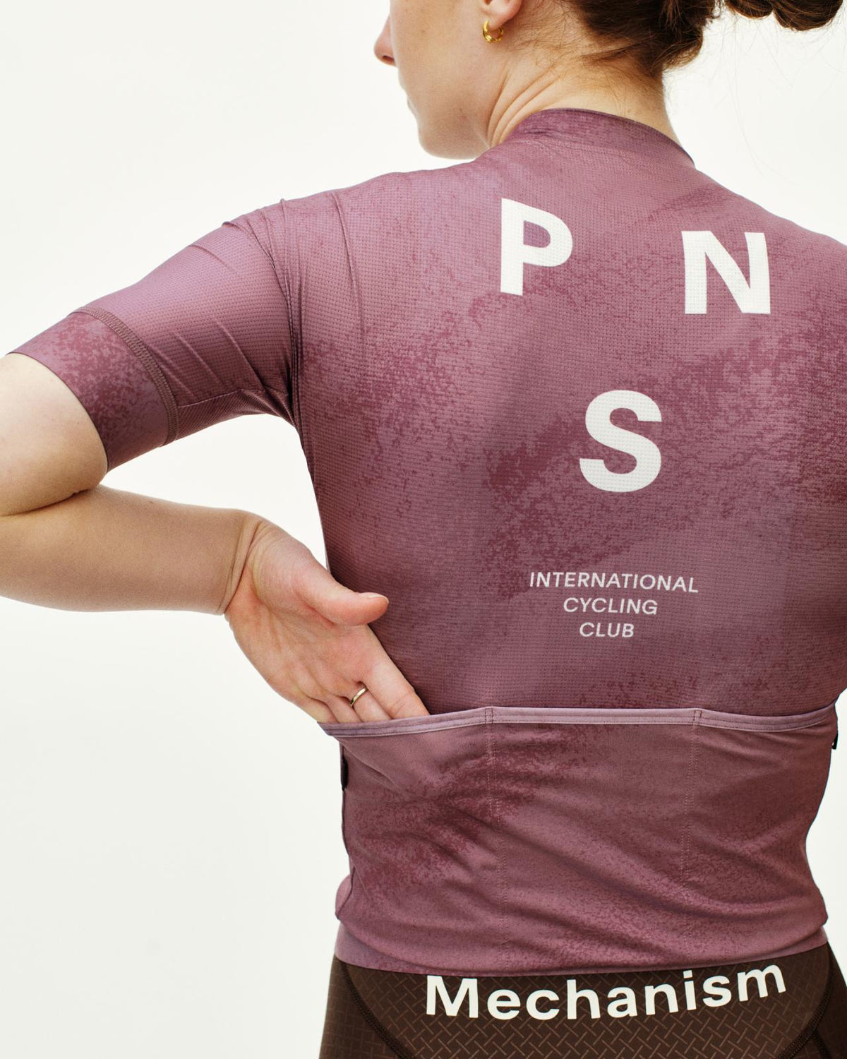 Pas Normal Studios - Women's Mechanism Jersey - AOP Dark Mauve