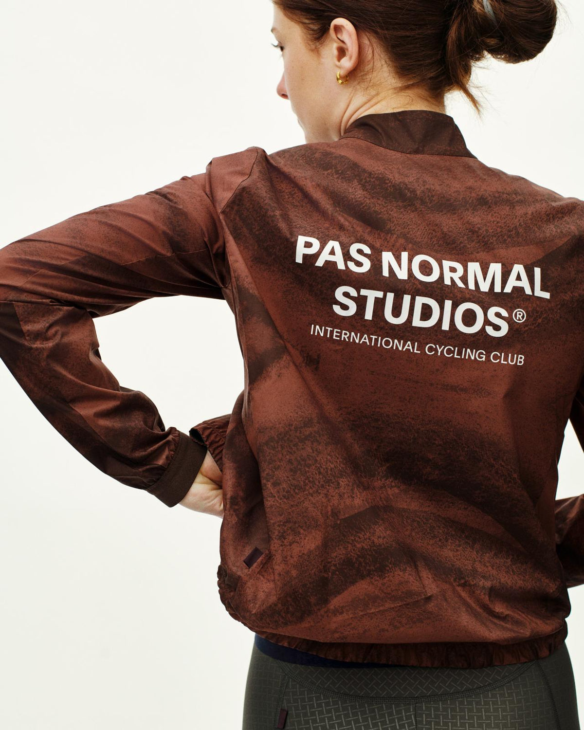 Pas Normal Studios - Women's Stow Away Jacket - AOP Light Brown