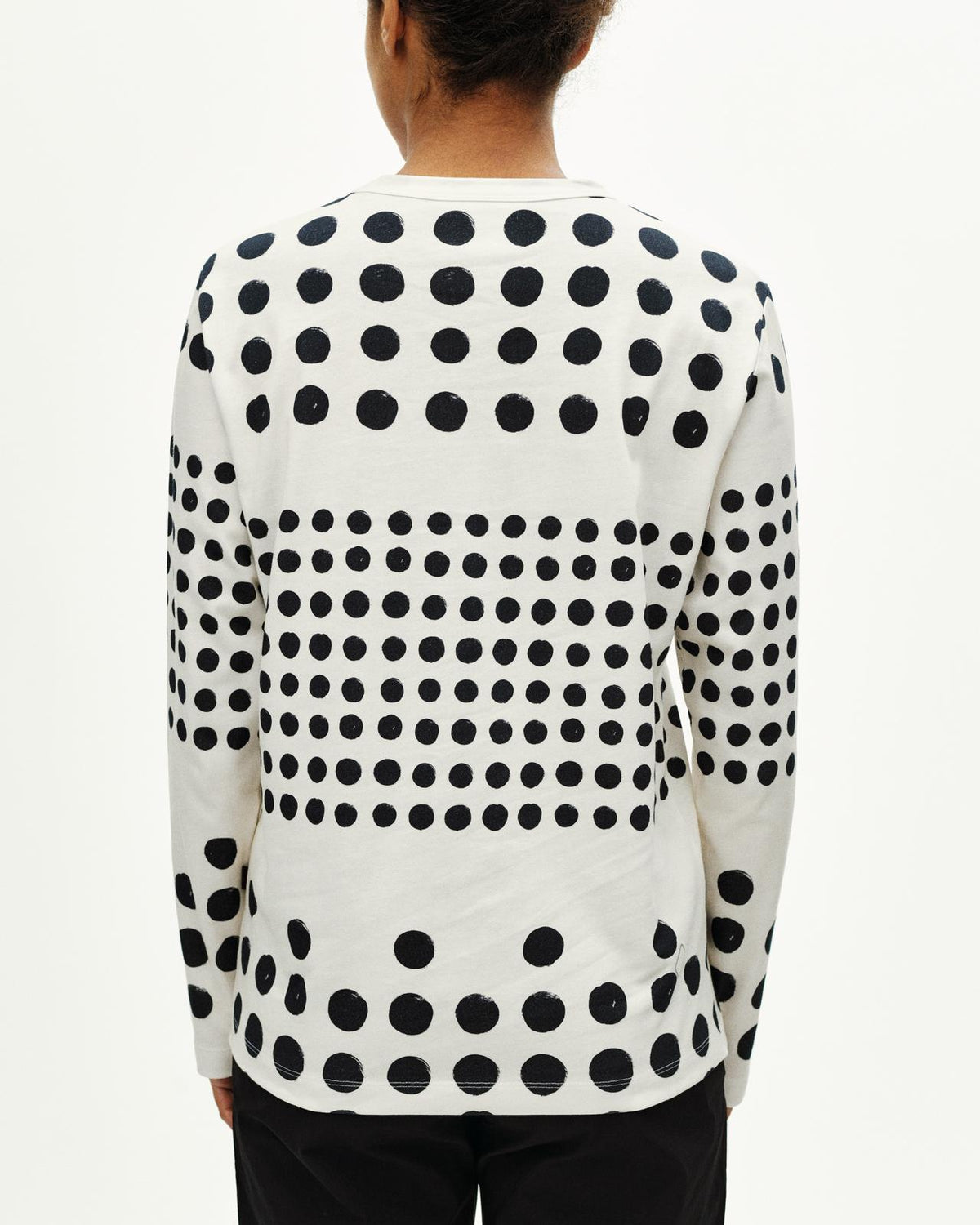 Pas Normal Studios - Off-Race Graphic Long Sleeve T-Shirt - Off White