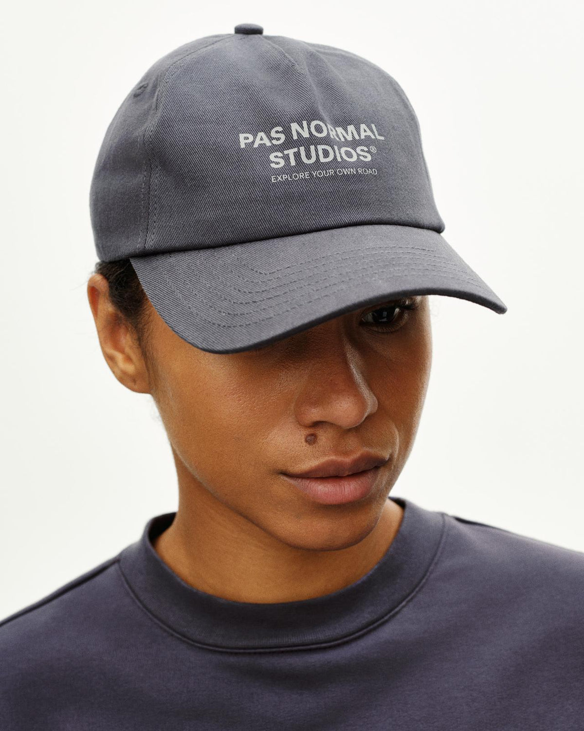 Pas Normal Studios - Off-Race Cotton Cap - Dark Navy