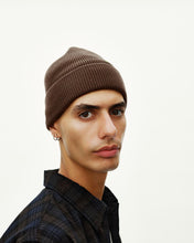 Load image into Gallery viewer, Pas Normal Studios - Off-Race Wool Knit Beanie - Light Brown