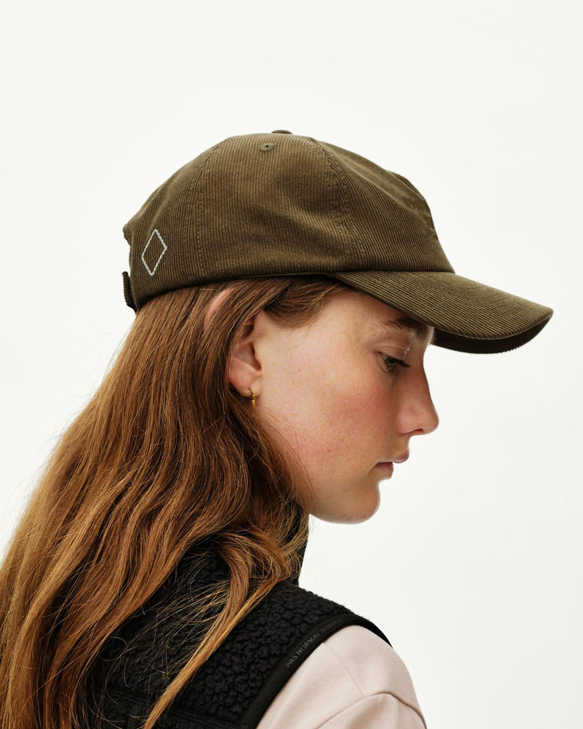 Pas Normal Studios - Off-Race Tech Corduroy Cap - Deep Olive