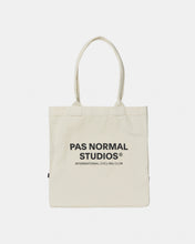 Load image into Gallery viewer, Pas Normal Studios - Logo Tote Bag - Off White