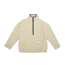 Load image into Gallery viewer, Sol Sol - Quarter Zip Fleece - Off White