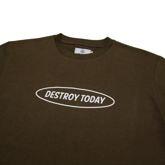 SOL-SOL - Graffiti T-Shirt - Olive