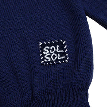 Load image into Gallery viewer, SOL-SOL - Merino Sweater - Dark Blue