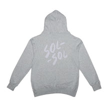 Load image into Gallery viewer, SOL SOL - Classic Logo Hoodie - Grey/White
