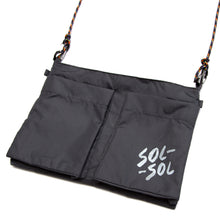 Load image into Gallery viewer, Sol Sol - Tech Bag - Charcoal

