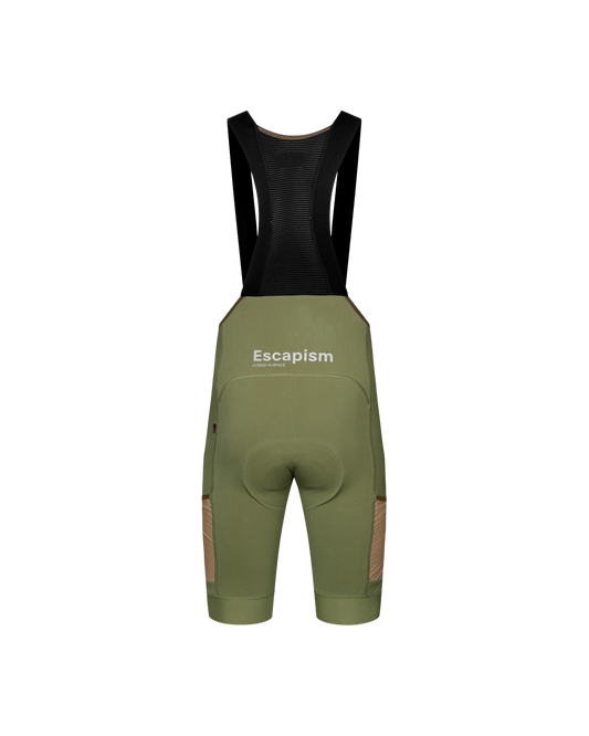 Pas Normal Studios - Escapism Cargo Bibs - Light Olive