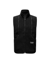 Load image into Gallery viewer, Pas Normal Studios - Off-Race Pile Fleece Vest - Black