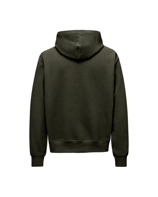 Pas Normal Studios - Off-Race Hoodie - Dark Olive