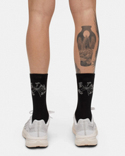 Load image into Gallery viewer, Portal - Pattern Active Sock - Black Beauty