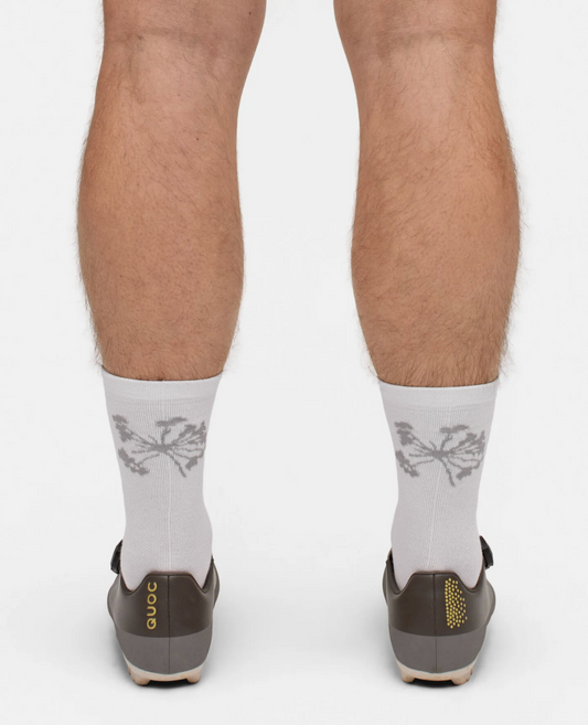 Portal - Pattern Active Sock - Bone White