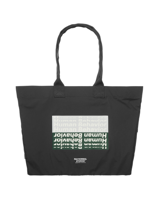 Pas Normal Studios - TKO Off-Race Shield Tote Bag - Black
