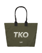 Load image into Gallery viewer, Pas Normal Studios - TKO Off-Race Shield Tote Bag - Olive