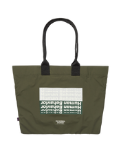 Load image into Gallery viewer, Pas Normal Studios - TKO Off-Race Shield Tote Bag - Olive