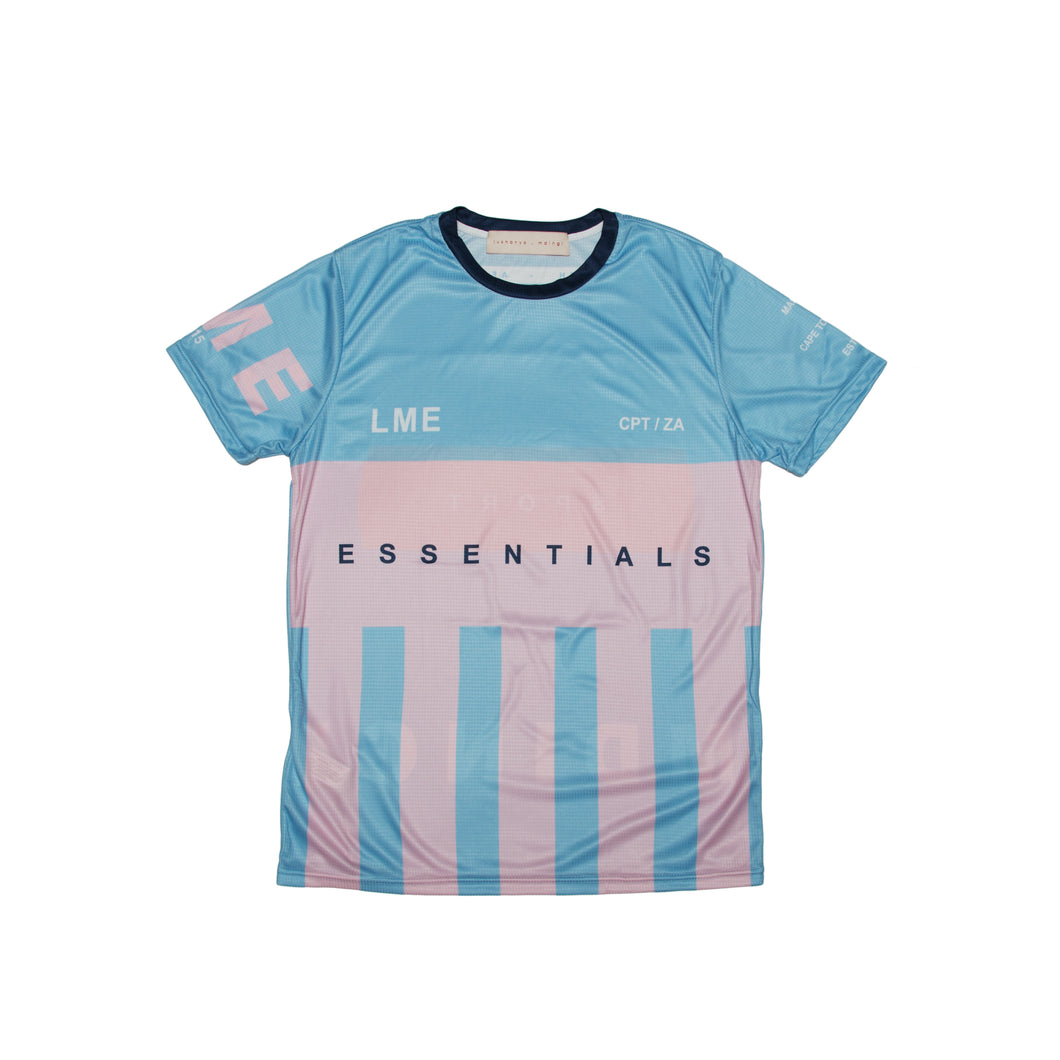 Lukhanyo Mdingi Essentials - Blue Stripe Sport Shirt
