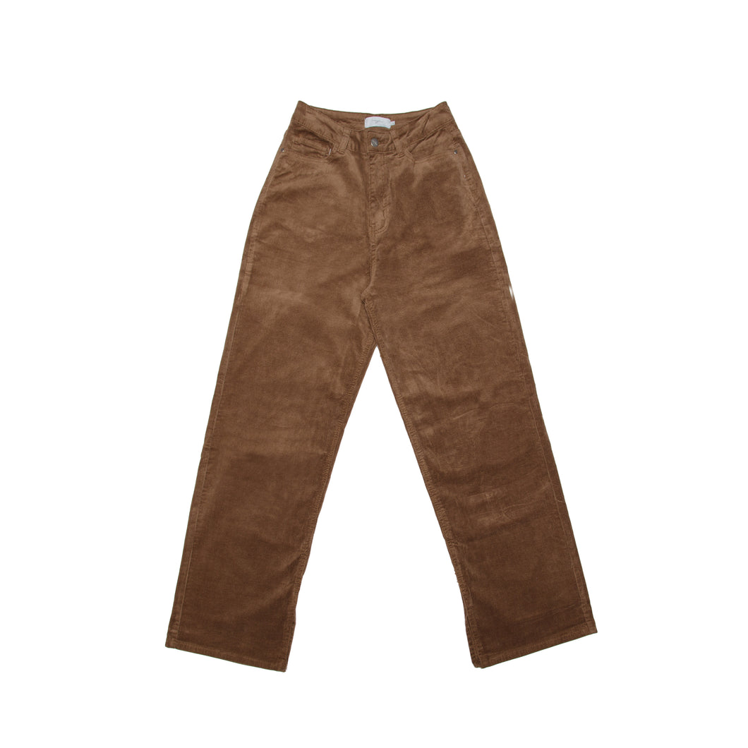 Hannah, Brown Cord Pants