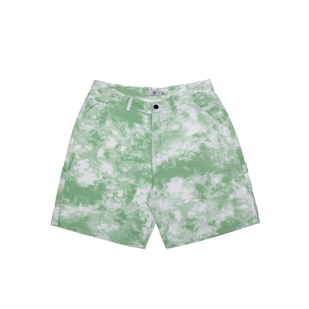 SOL SOL - Carpenter Shorts - Frozen Green