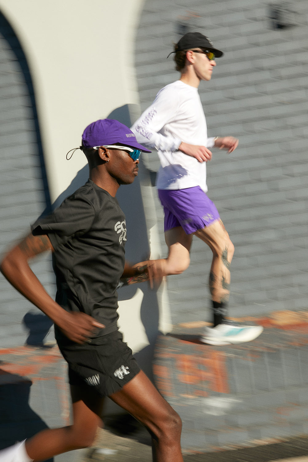 SOL-SOL - 'Run' Shorts - Black