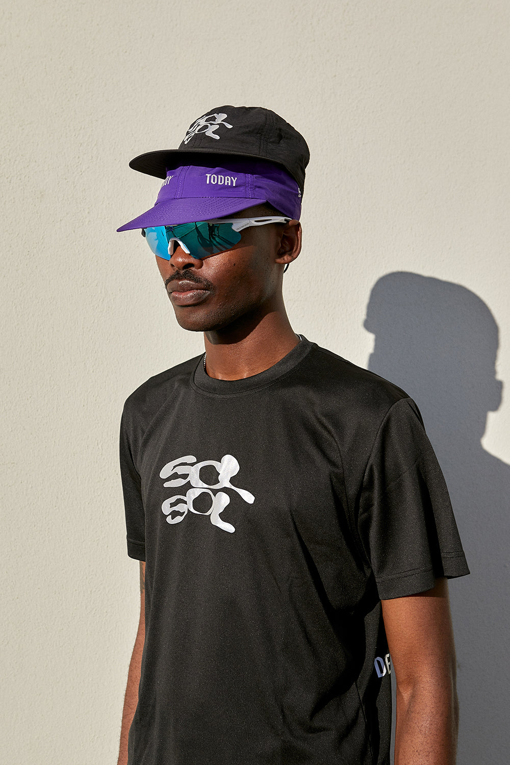 SOL-SOL - 'Run' T-Shirt - Black