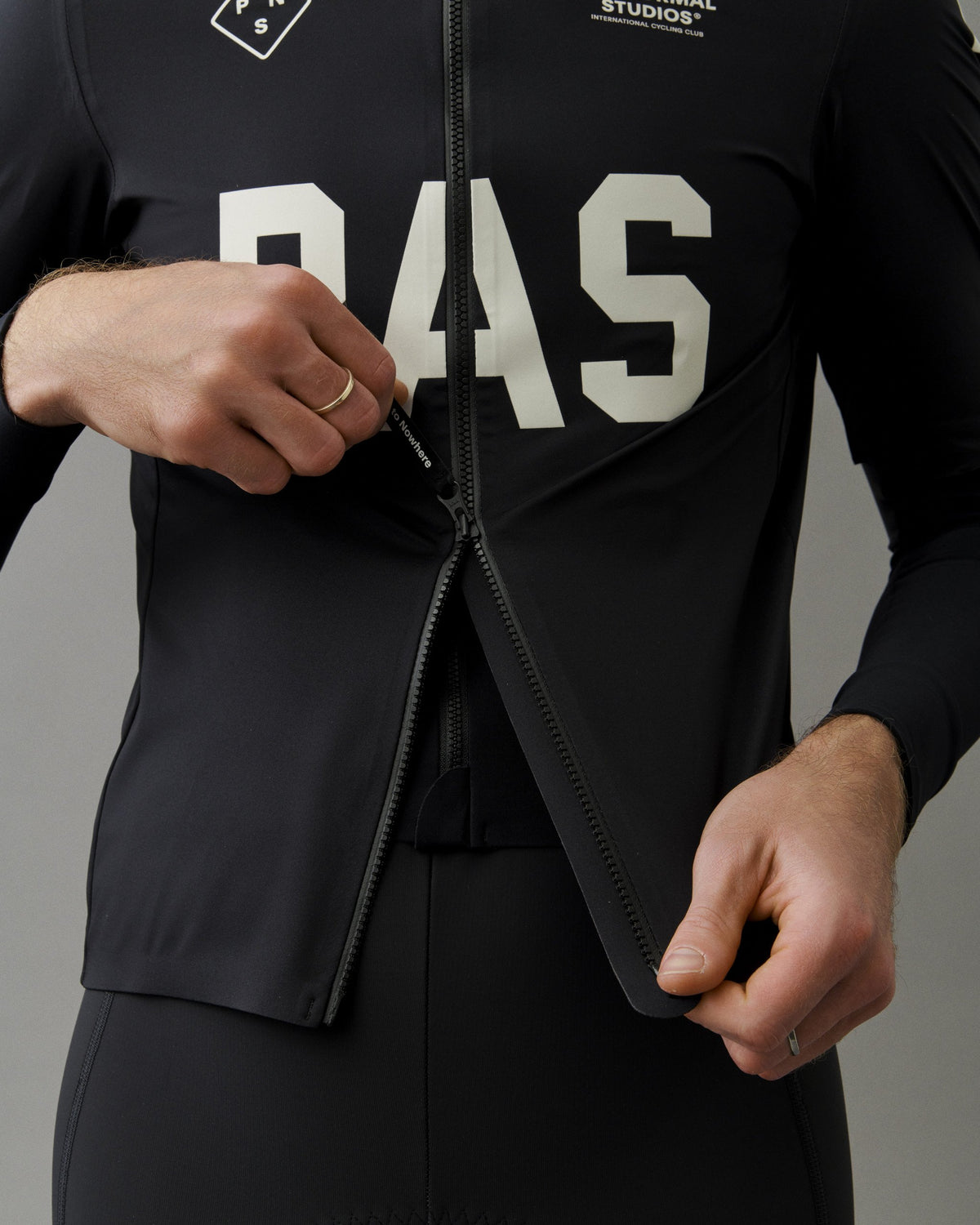 Pas Normal Studios - PAS Pro Rain Jersey - Black