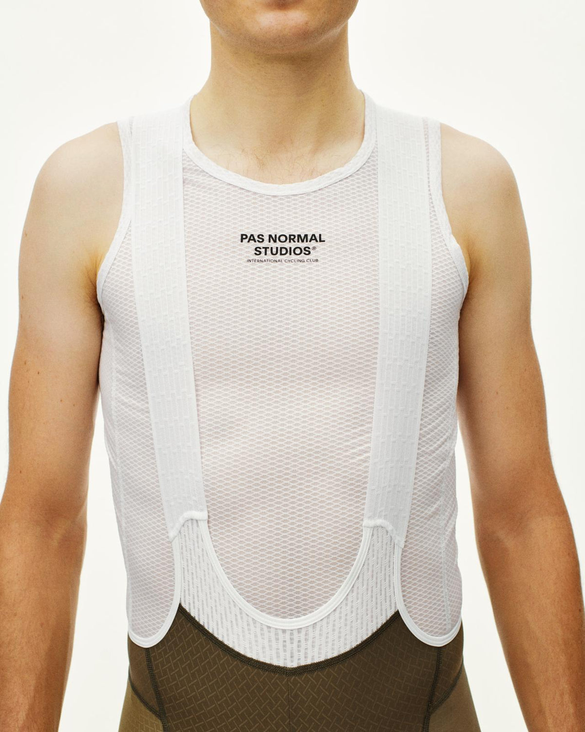 Pas Normal Studios - Sleeveless Base Layer - White