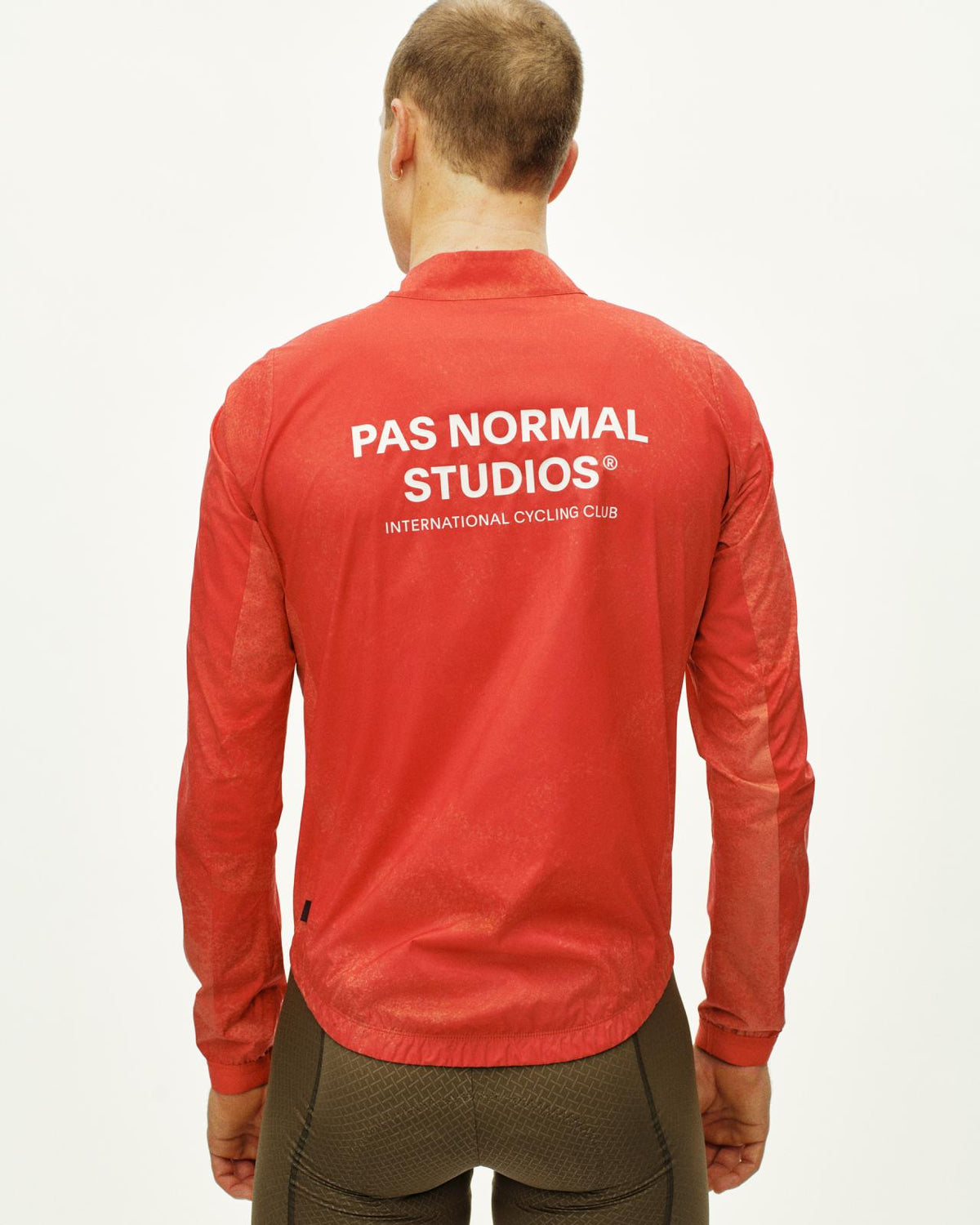 Pas Normal Studios - Stow Away Jacket - AOP Hibiscus Orange