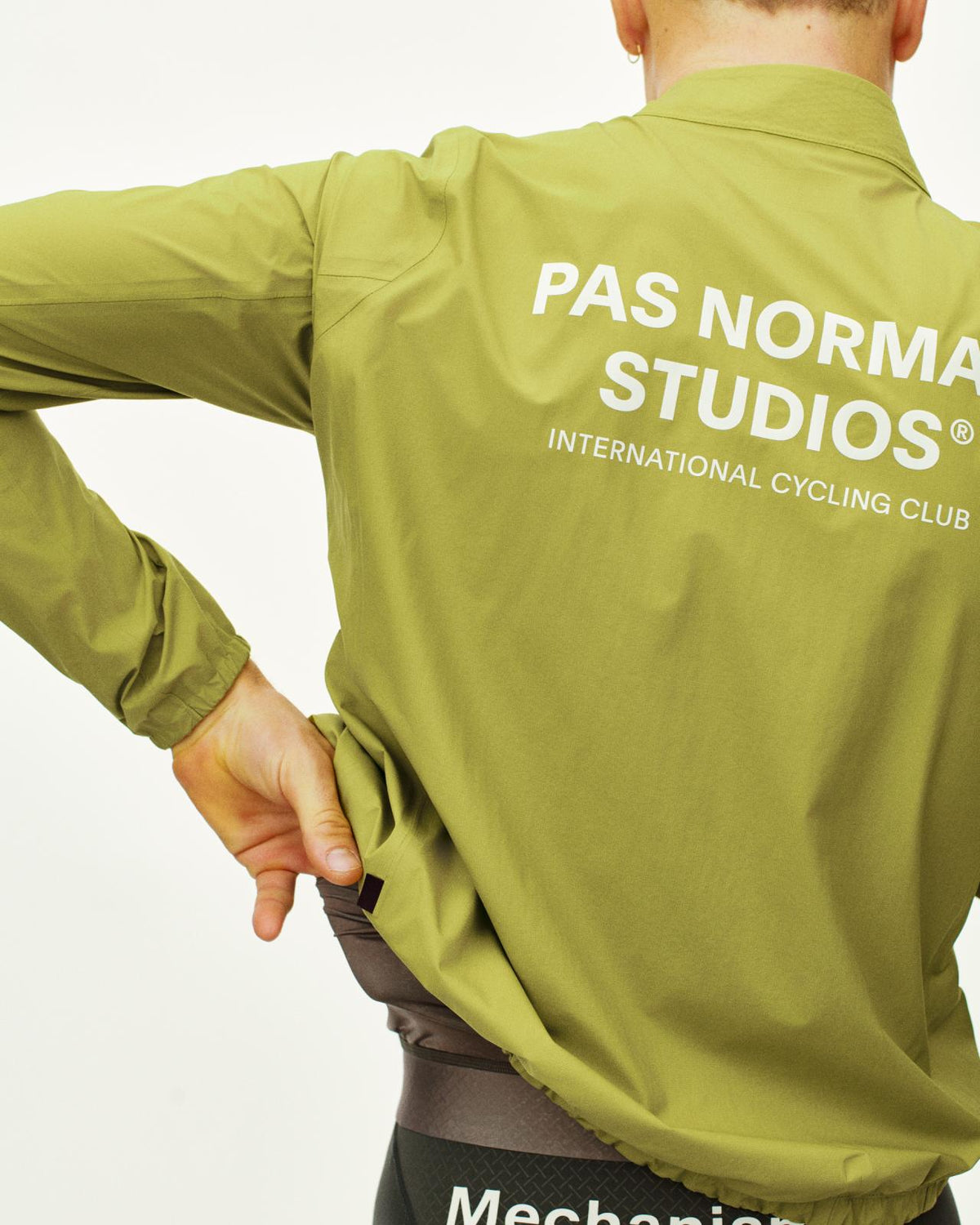 Pas Normal Studios - Mechanism Pertex Rain Jacket - Moss Green