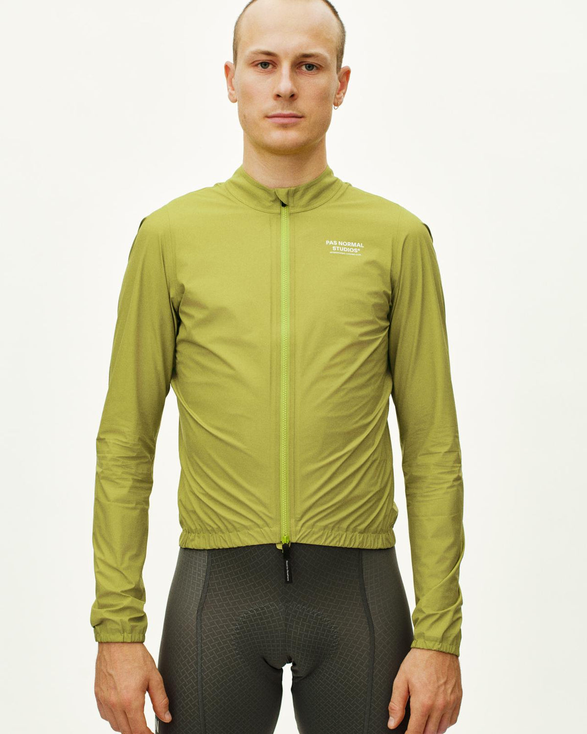 Pas Normal Studios - Mechanism Pertex Rain Jacket - Moss Green