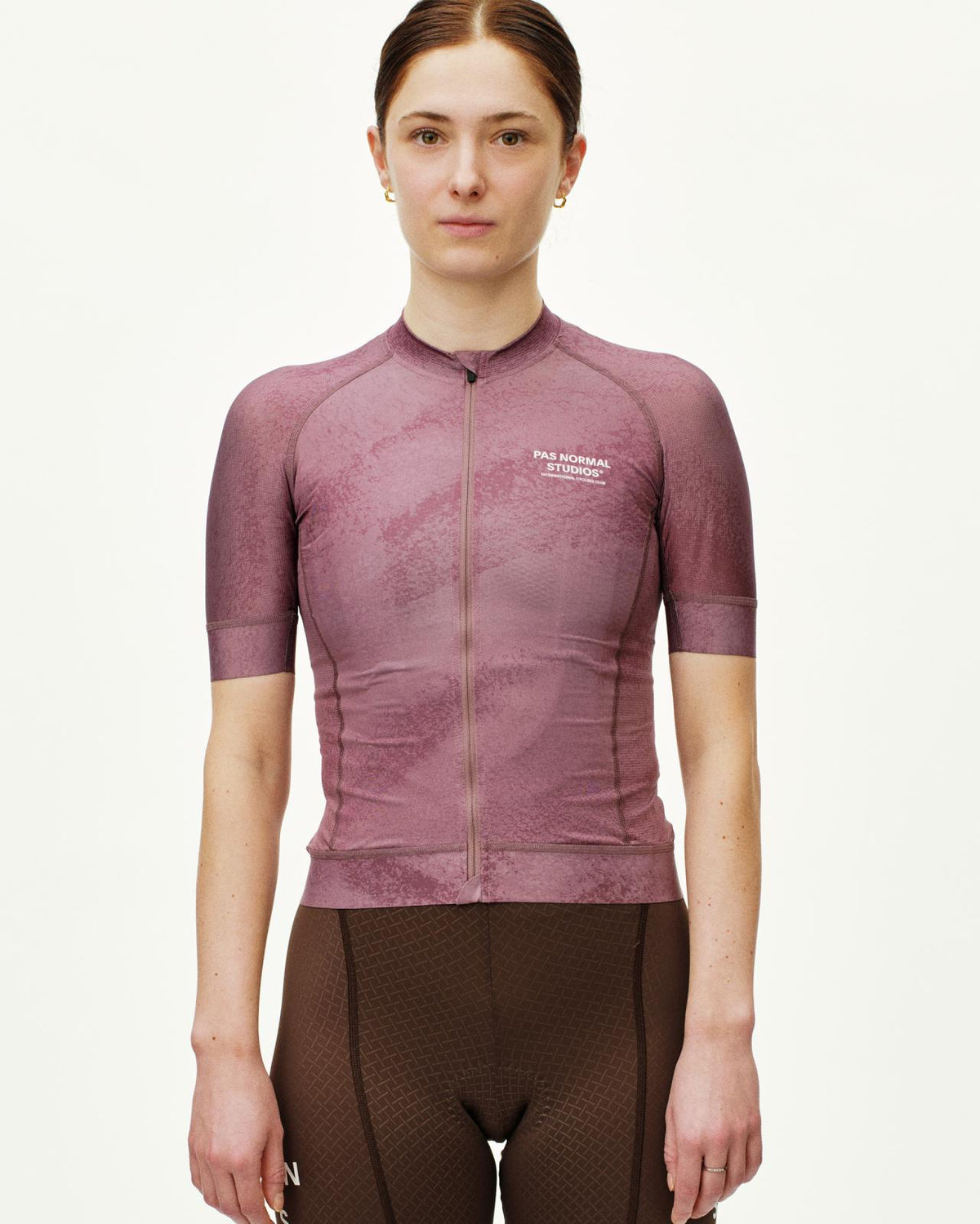Pas Normal Studios - Women's Mechanism Jersey - AOP Dark Mauve