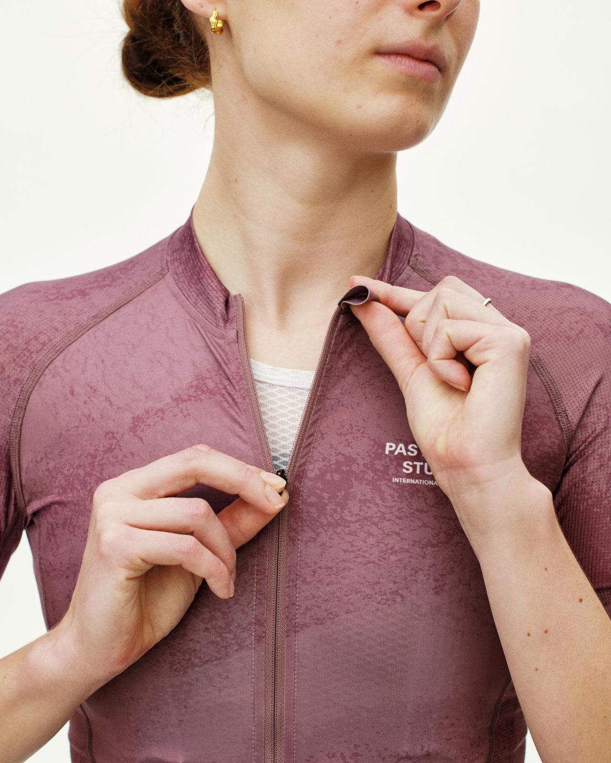 Pas Normal Studios - Women's Mechanism Jersey - AOP Dark Mauve