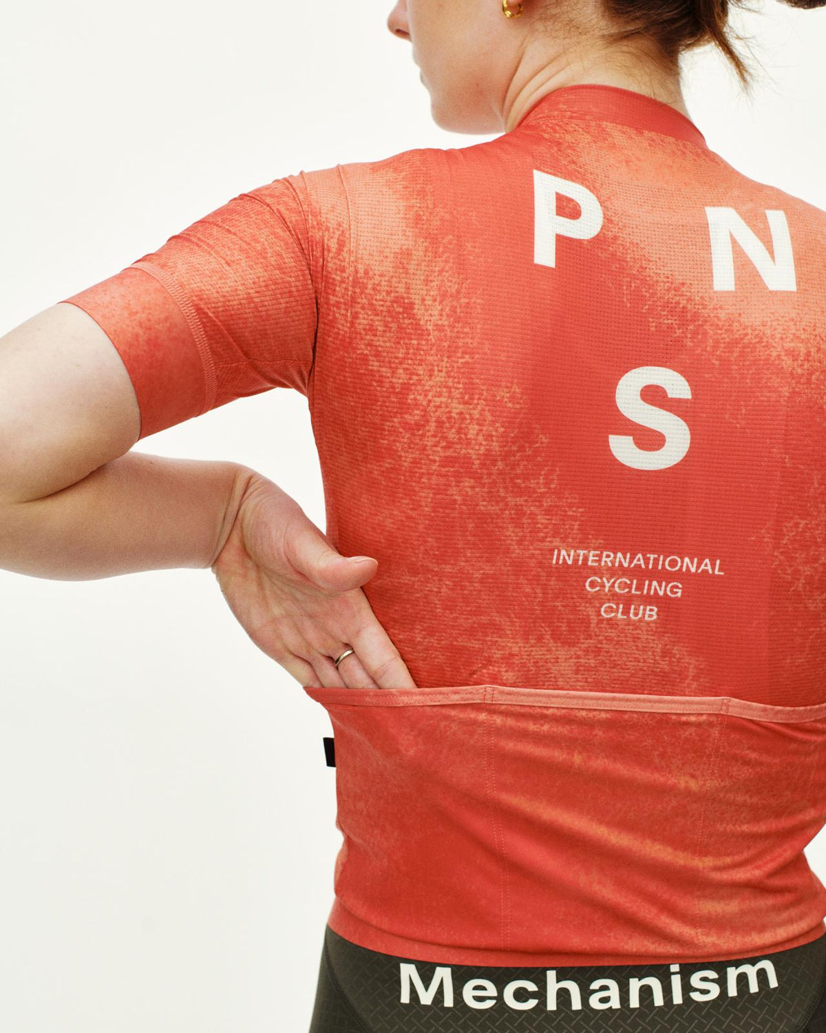 Pas Normal Studios - Women's Mechanism Jersey - AOP Hibiscus Orange