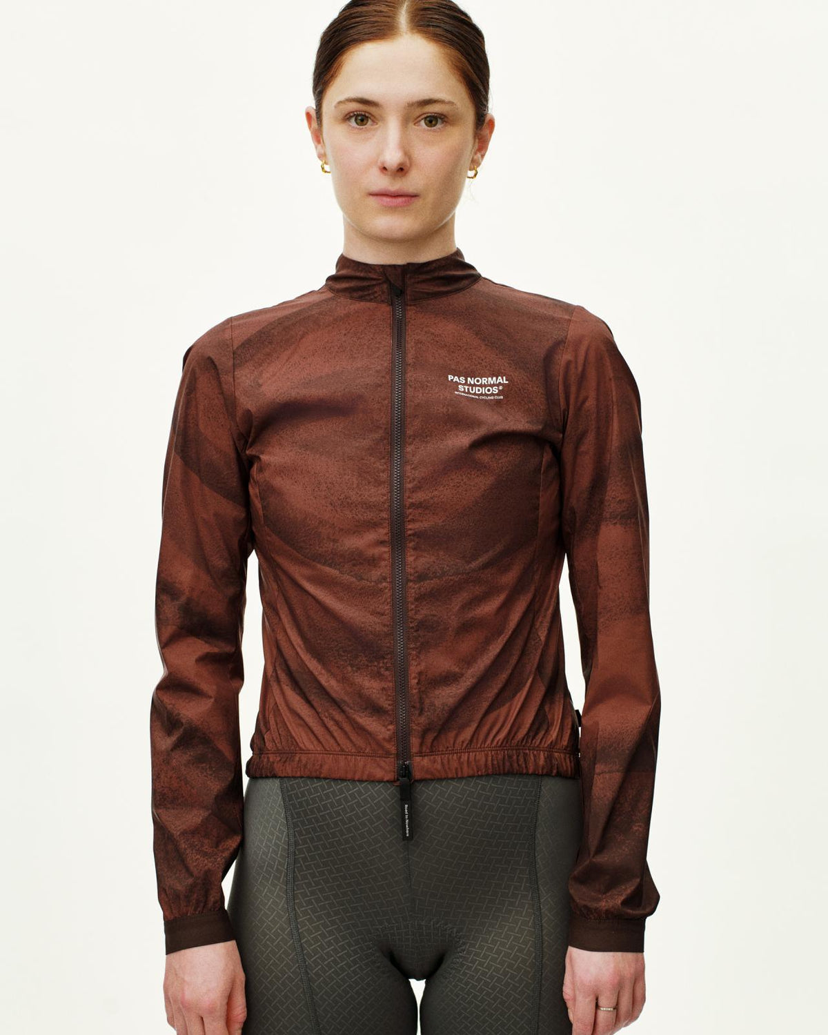 Pas Normal Studios - Women's Stow Away Jacket - AOP Light Brown