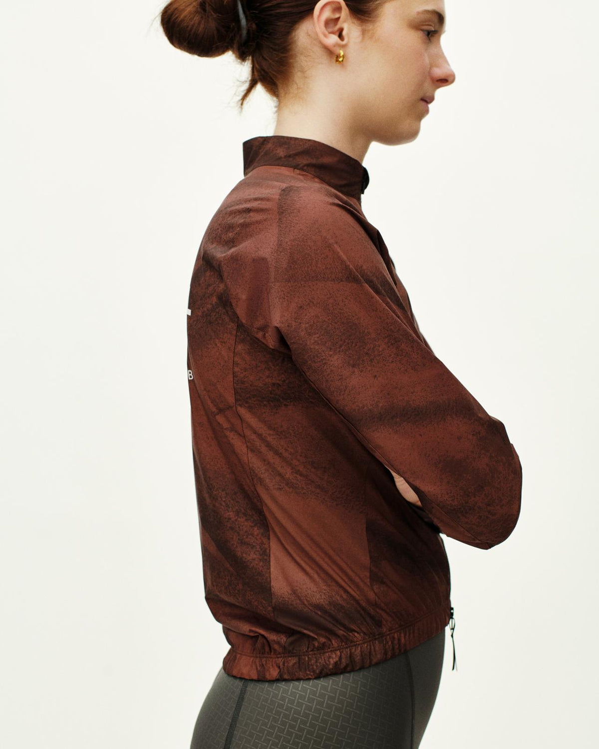 Pas Normal Studios - Women's Stow Away Jacket - AOP Light Brown