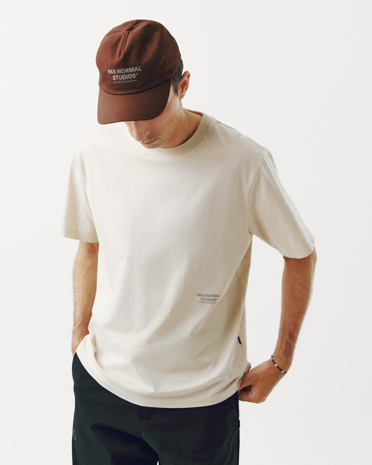 Pas Normal Studios - Off-Race T-Shirt - Bone