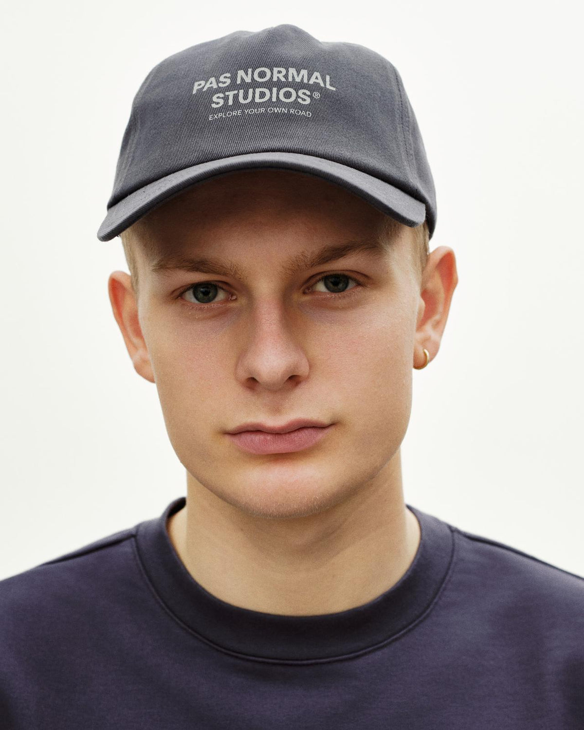 Pas Normal Studios - Off-Race Cotton Cap - Dark Navy