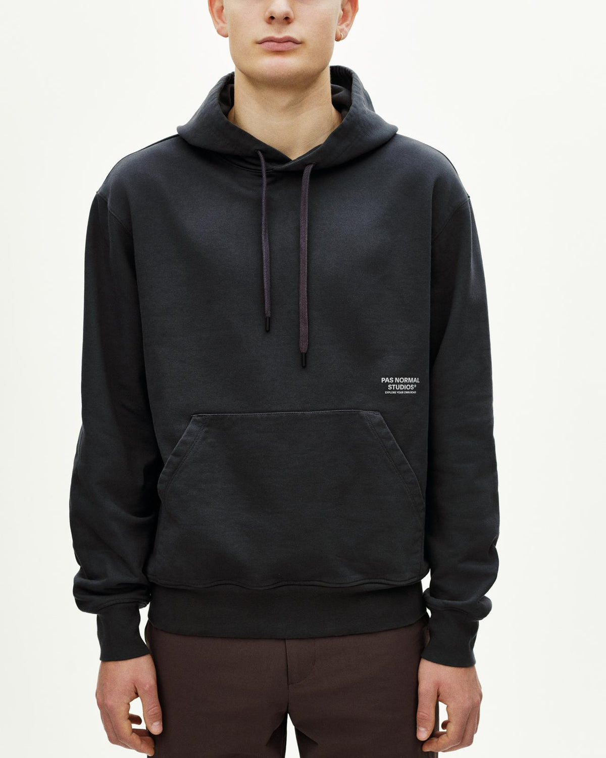 Pas Normal Studios - Off-Race Graphic Hoodie - Dark Navy