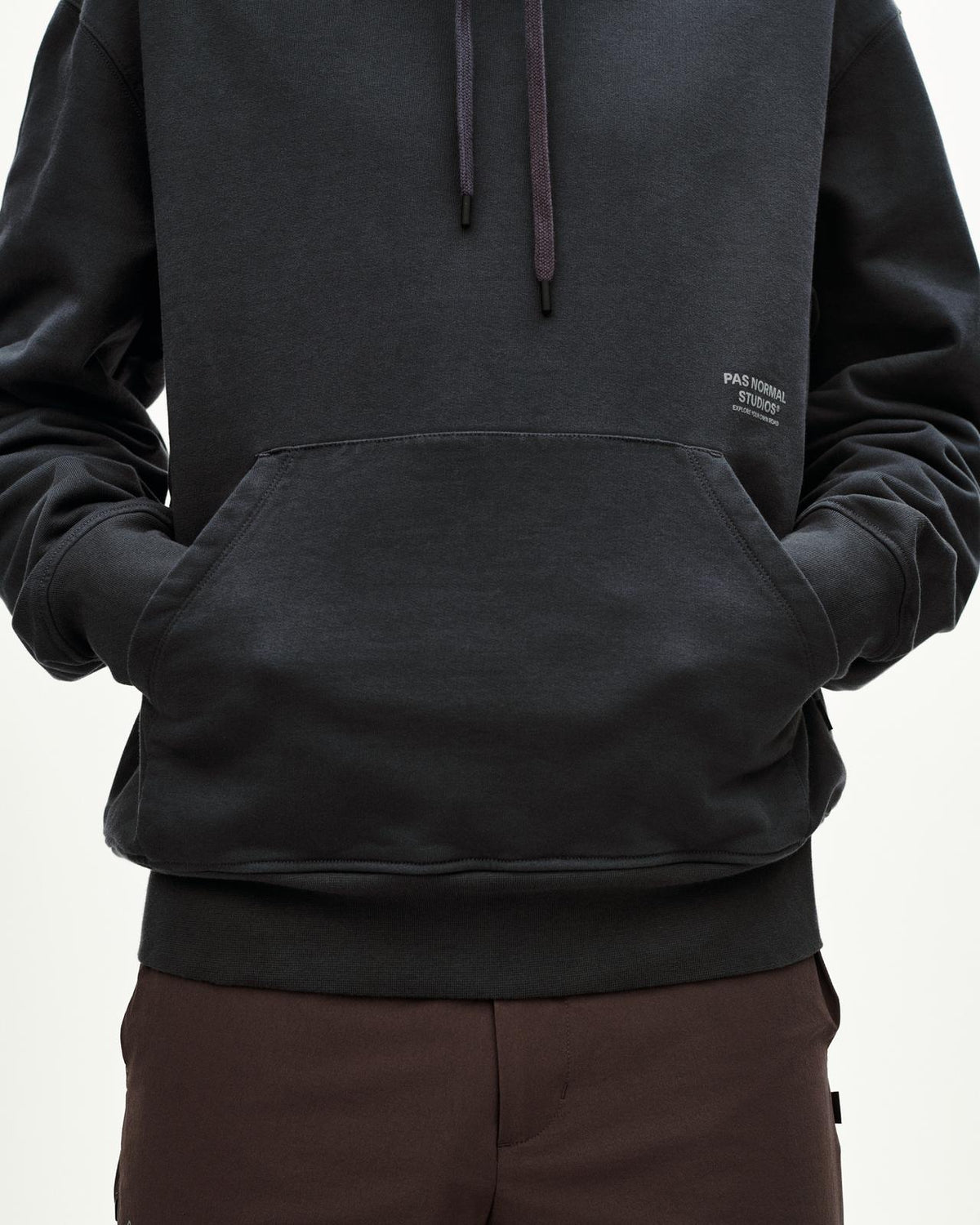 Pas Normal Studios - Off-Race Graphic Hoodie - Dark Navy