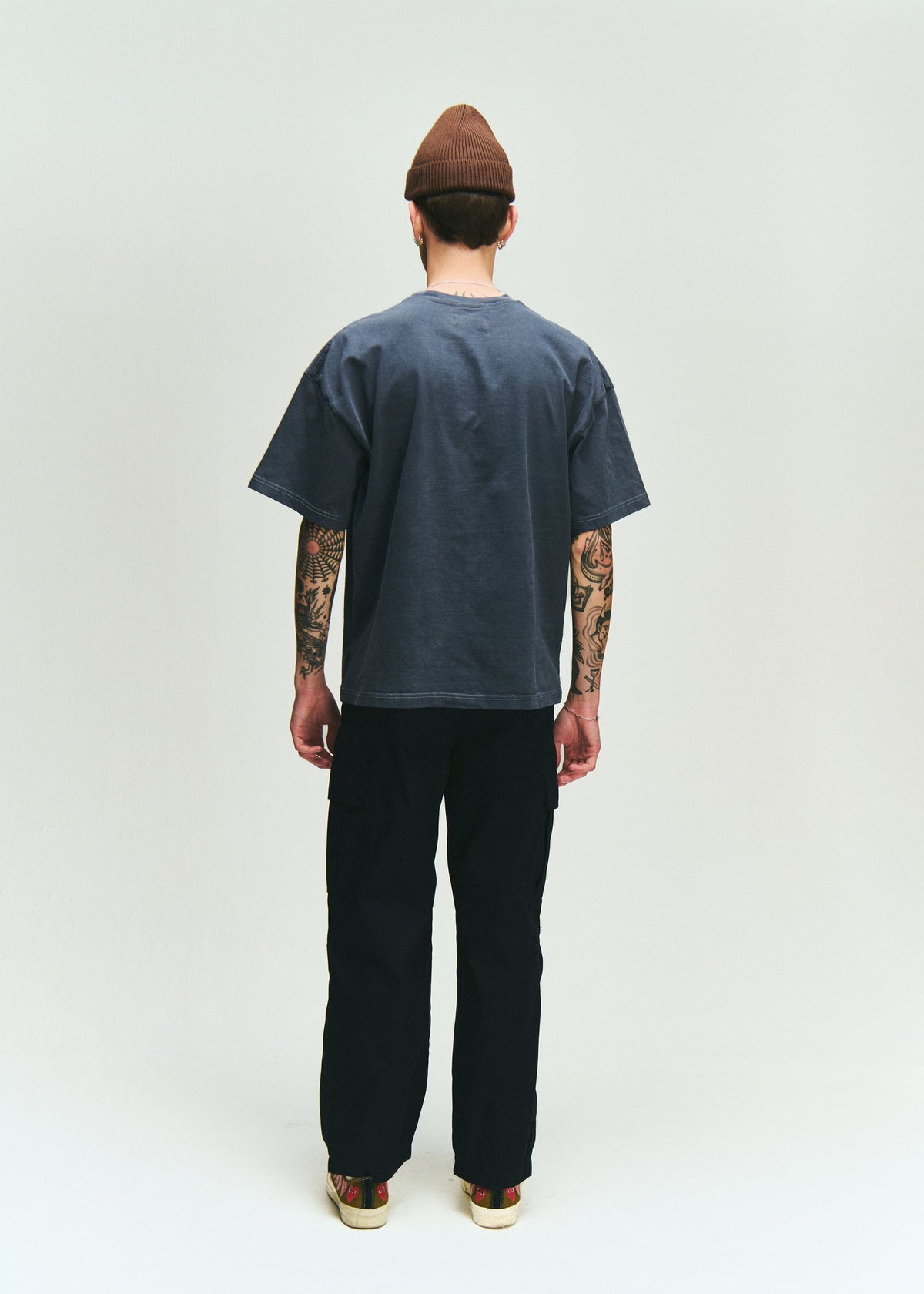 SOL-SOL - Box T-Shirt - Washed Navy