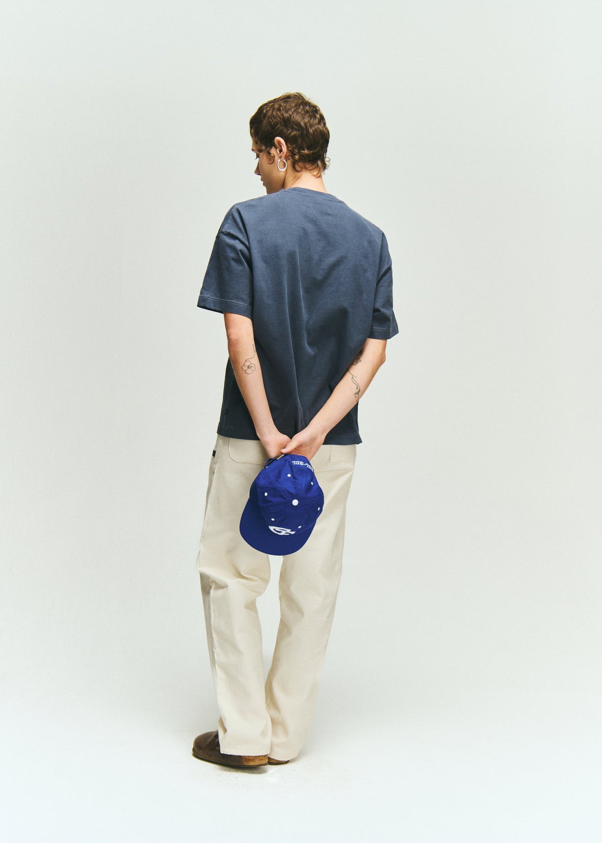 SOL-SOL - Box T-Shirt - Washed Navy