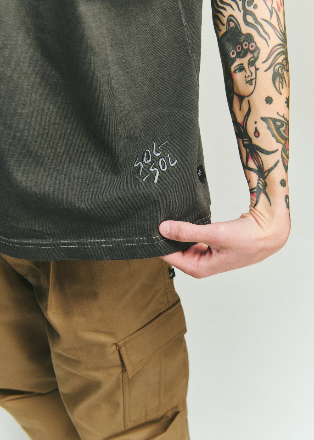SOL-SOL - Box T-Shirt - Washed Black