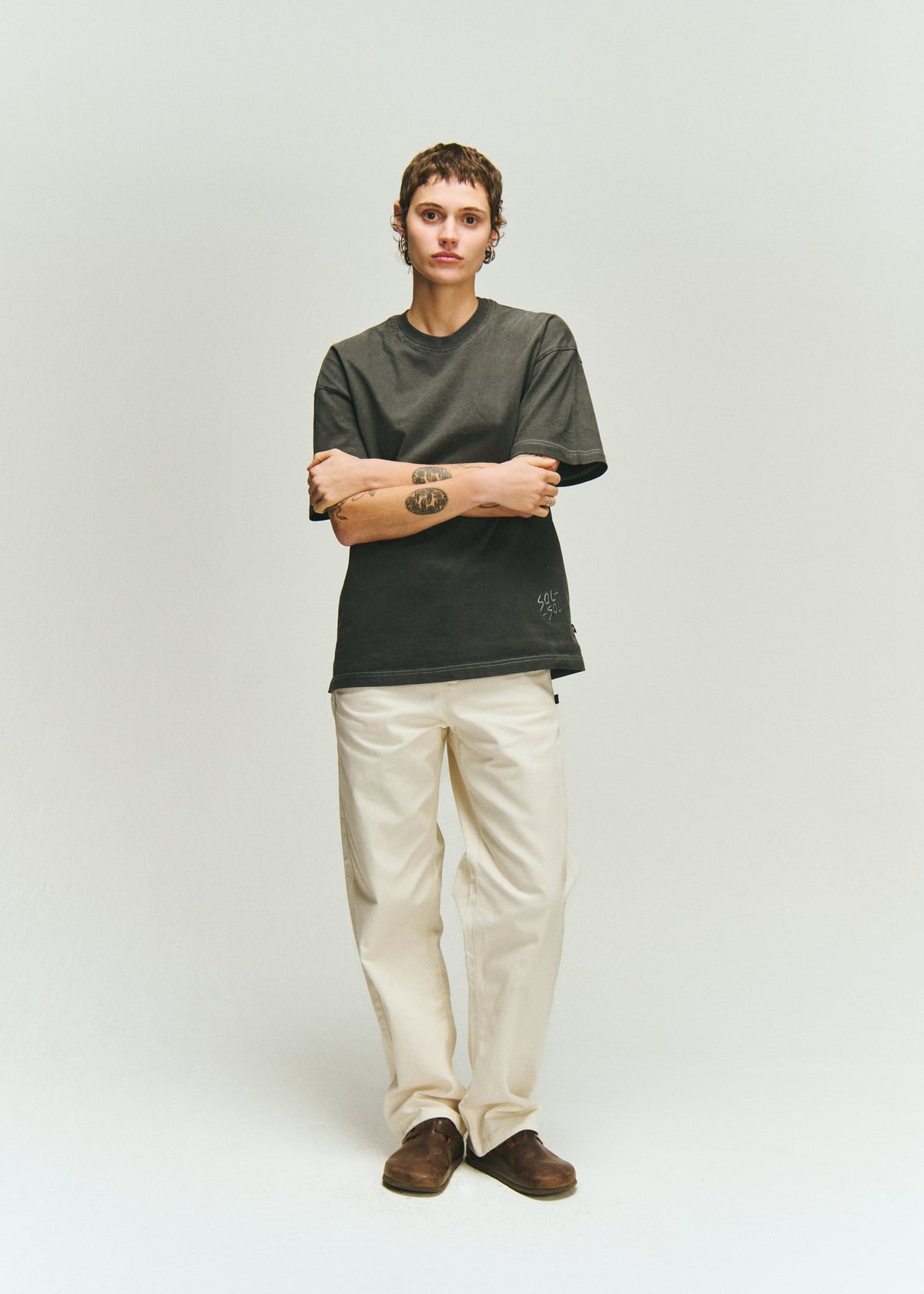 SOL-SOL - Box T-Shirt - Washed Black