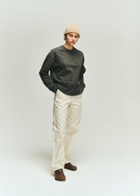 Load image into Gallery viewer, SOL-SOL - Long Sleeve Box T-Shirt - Washed Black
