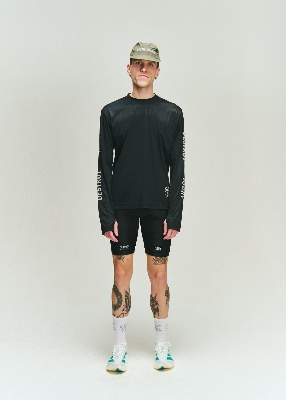 SOL-SOL - 'Run' Cargo Tights 2.0 - Black