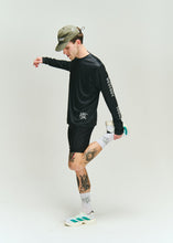 Load image into Gallery viewer, SOL-SOL - 'Run' Long Sleeve T-Shirt - Black
