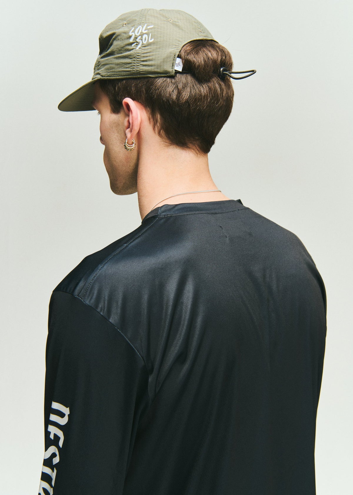 SOL-SOL - 'Light Work' Cap - Light Olive