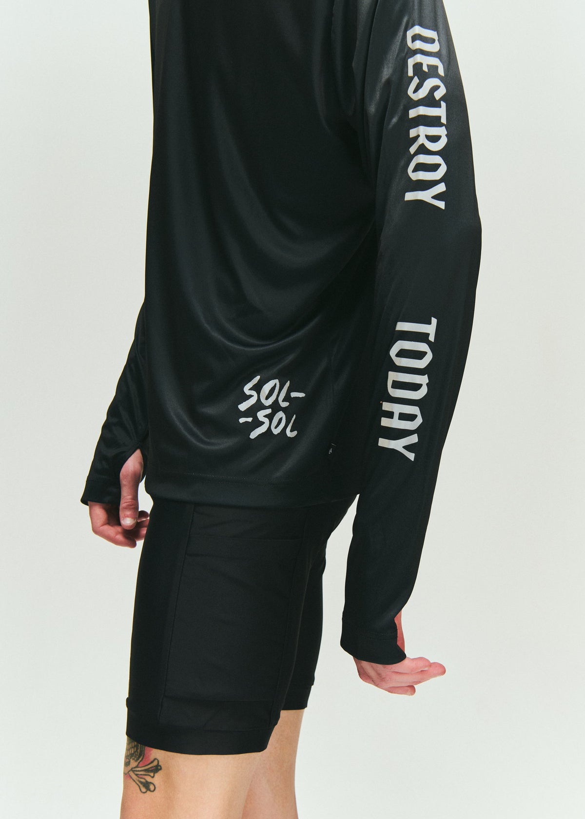SOL-SOL - 'Run' Cargo Tights 2.0 - Black